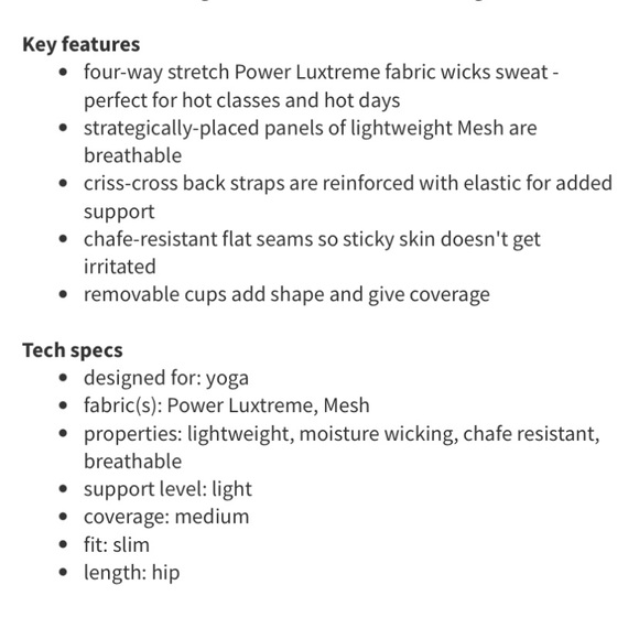 Lululemon Tank - Picture 5 of 5